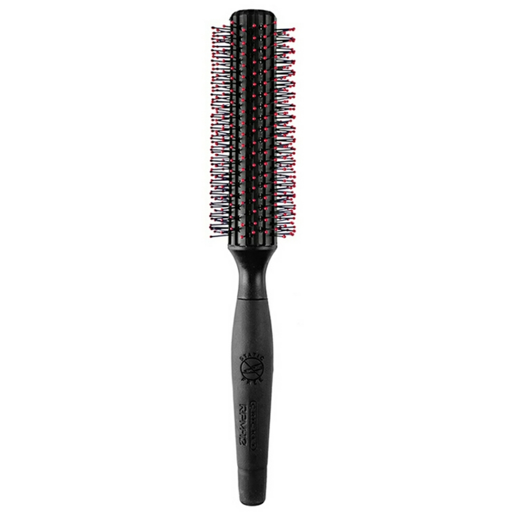 CRICKET Static Free RPM 12 Row Round Hair Brush